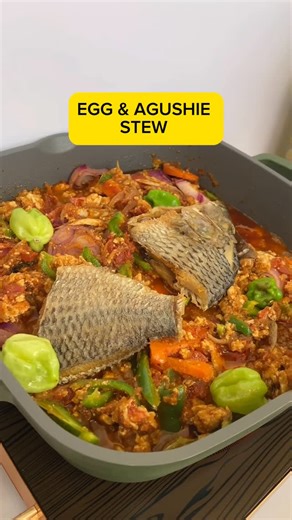 Little Chefkhat gh on Instagram: "Agushie & egg stew Ingredients: Kobi Onga 3mix season Onga shrimps tablet Pepper Agushie Eggs Onions Carrot Chopped tomatoes Cooking oil Salt to taste Smoked mackerel @kinaatagh @kwesi_amewuga @sarkodie @shattawalenima @sista.afia @fameye_music @kwesiarthur_ @kwekusmoke_ @kwekuflick @unbreakablejb1 @samini_dagaati @blacksherif_ #foodlover #GhanaFoodCulture #ghanafoodies #ghanafoodnetwork # stew"