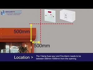How To Integrate Fire Alarms With Compact Fire Shutters - Quick Tutorial