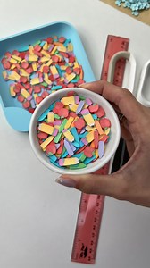 teacher themed sprinkle mix!! ✏️🍎🖍️💕 Sprinkles made using royal icing and 3d printed sprinkle stencils ^^ ✏️For the pencils, you just pipe the colors across the stencils and scrape horizontally across 😊 🍎Same concept with the apples! ♡ 🖍️i wish i added the little black stripes on the crayons!! Next time for sure 😆😋 The 3d printed stencils are something I came up with bc when I used regular ones the sprinkles were always too thin and they would break really easily. So I made some stencils