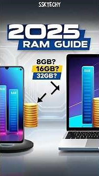How Much RAM Do You Need in 2025? Smartphones & Laptops Explained! 📱💻