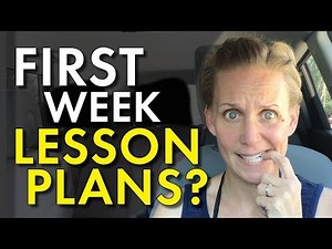 First Week Lesson Plans – Five Days of High School English, Teacher Vlog
