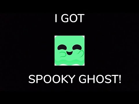 I got the SPOOKY GHOST! [Blooket]