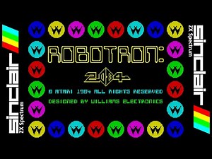 ROBOTRON 2084 (1984) Walkthrough, ZX Spectrum
