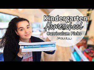Kindergarten Homeschool Curriculum Picks for my 4 year old | Homeschool Curriculum 2025–2026 📚