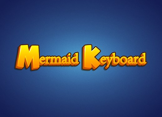 Mermaid Keyboard Rows Typing Game
