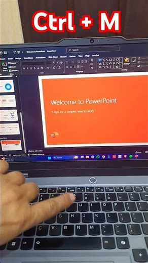 How to add a new slide in Microsoft PowerPoint?