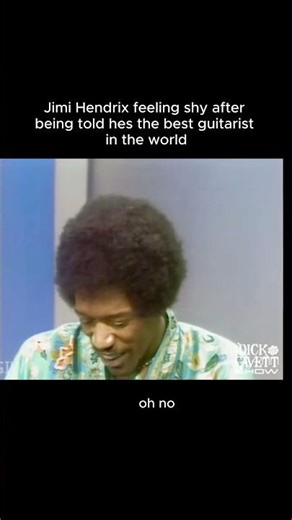 Jimi Hendrix’s Wholesome Reaction To Being Told He’s The Best #jimihendrix #jimihendrixexperience