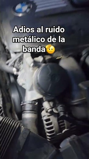 Kit de banda de accesorios instalado correctamente #bmw #serpentinebelt #328i