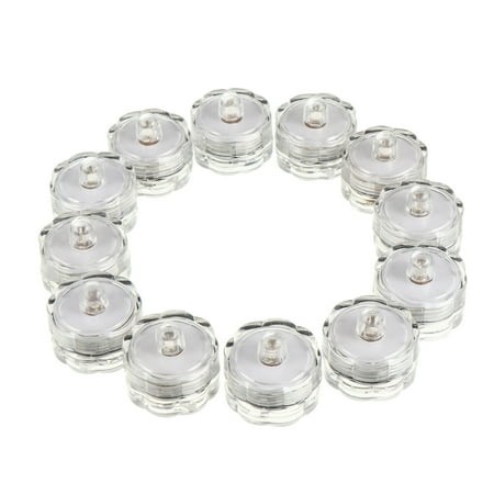 24pcs LED Waterproof Electronic Candle Light Plum Blossom Shape Decorations - Walmart.ca