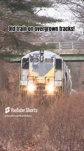 263K views · 3.1K reactions | Full video: https://www.youtube.com/watch?v=Q8-Zcse6sis Old train on old overgrown tracks Medfield, MA | South Coast Rail Videos & Media | Facebook