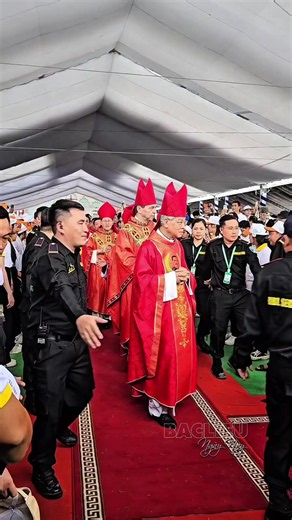 ĐHY Luis Antonio Gokim Tagle chào bà con giáo dân sau lễ tuyên phong chân phước Cha Trương Bửu Diệp#netdepconggiao #conggiao #truyenthongconggiao #nguoiconggiao #chadiep