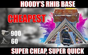 [Hoody71]伪装成船屋的物资室建造(就是不抗炸) - RUST