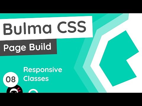 Bulma Tutorial (Product Page Build) #8 - Responsive Classes