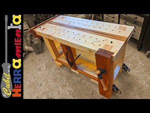 Como hacer un banco de trabajo de madera.