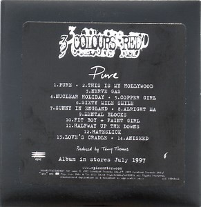 3 Colours Red - Pure