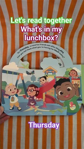 let's read together a #cocomelon book #kidsbooks #readalong #book #ilovetoread #childrensbooks