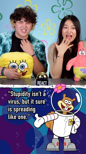 26K views · 150 reactions | Sandy Cheeks saying what we're all thinking  #spongebob #React | REACT | Facebook