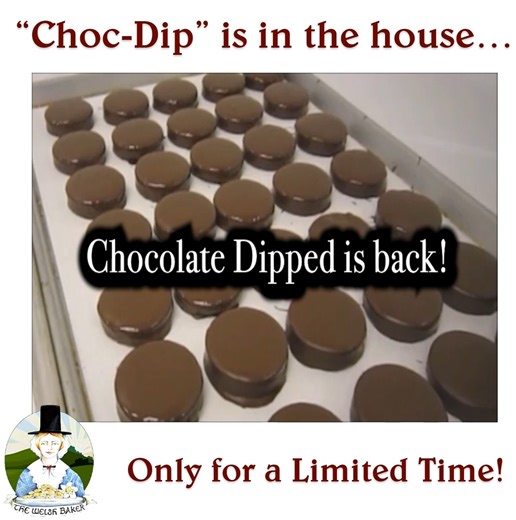 Many of you have emailed us asking when? When is now! We will be making Chocolate Dipped Welsh Cakes, Scones and Shortbread for at least two weeks but after that, expect them to disappear without a trace overnight and so you know the drill! 15% off and Free Shipping using discount code FACEBOOK or INSTAGRAM at www.WelshBaker.com/BuyNow | The Welsh Baker