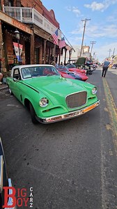 Here is an absolute stunner. This is the 1962 Studebaker GT Hawk at the Hot August Nights (Official) Virginia City. The two-tone green-white combo is eye-catching. #studebaker #carshow #showcar #carcommunity #oldcars #classiccars #classiccar #americana #supershow #classiccarshow #oldschoolcars #coolcars #customcar #carshow2024 #carshow2025 | Big Boy Carz