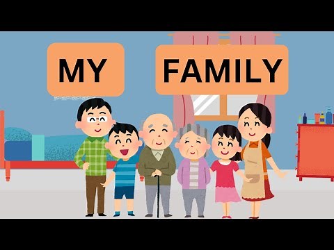 Learn Family Members Names In English for Kids | Fun & Easy Educational Video By Learning Littles