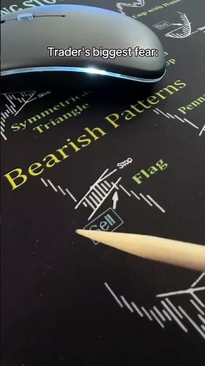 Bearish patterns & flag pattern 📉