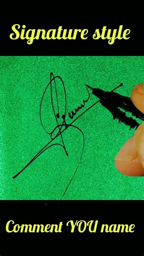 “Not Just a Mark, a Signature”#shorts #short #shortvideo #art #golobal #usa #europe #calligraphy #uk