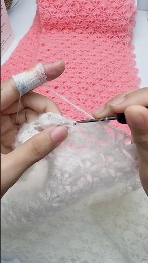 Knit Scarf with Crochet: Easy Guide#Shorts, #HowTo, #DIY, #CrochetScarf, #BeginnerCrochet