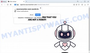 How to remove Captcha-sourcecenter.com pop-ups (Virus removal guide)