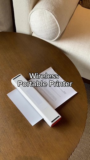 Phomemo M08F Portable Printer - Wireless and Inkless | Print Anywhere and Anytime