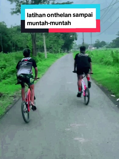 Latihan Balap Onthel Bersama Haymin dan Firman KCL