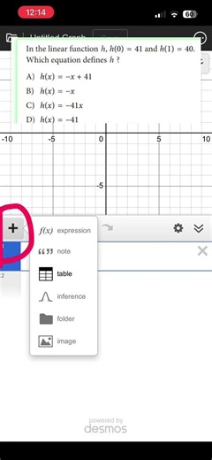 Stop using the slope formula and y=mx+b by hand! 🛑