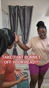 Take that bonnet off your head!!! #tjandjanetta #viralreels #highlight #TJ #support #followers