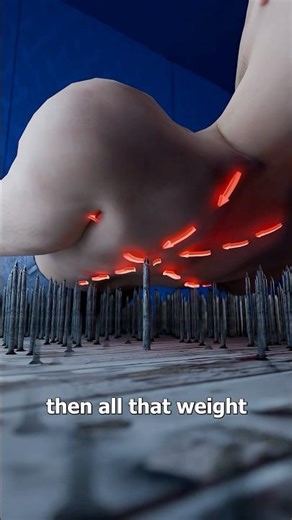 Why A Bed Of Nails Has To Be Perfectly Level 😨 Surgeon Reacts