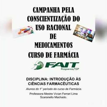 Introdução as ciências farmacêuticas - O USO RACIONAL DE MEDICAMENTOS