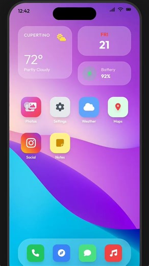 Phone UI made using Gemini 3 #gemini #ai #coding