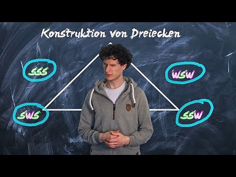 Constructing triangles with sss sws wsw ssw - simply explained