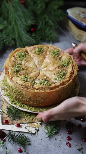 Creative baklava variations including chilled and cheesecake versions