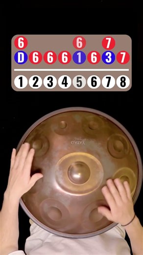 Lesson 7✨Master this expressive 8-beat handpan groove and elevate timing, flow, and control.