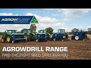 Full Range of Agrowdrills Compared | The Agrowplow Seed Drill Series