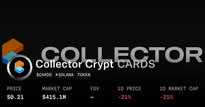 Collector Crypt (CARDS) Token Price & Data | OpenSea