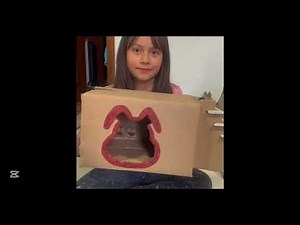 Building a Cute Bunny House from Cardboard | DIY Rabbit Home 🐇