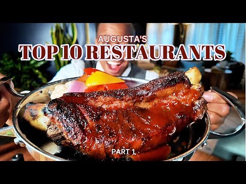 Augusta Food Run | Top 10 Must Try Restaurants 🔥