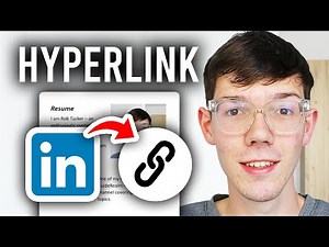 How To Hyperlink Linkedin Profile In Resume - Step By Step