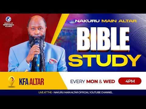 NAKURU METRO BIBLE STUDY AND LIVE ADDRESS BY THE MEGA PROPHETS OF THE LORD