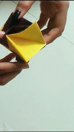Easy Paper Cube Craft ✂️ | DIY Paper Cube Step by Step #shorts #papercraft #papercube