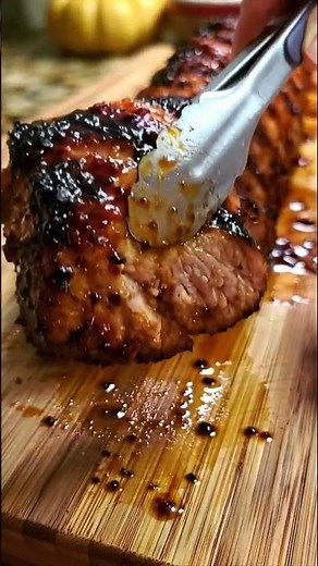 Honey Garlic Glazed Pork Tenderloin | Juicy Caramelized Pork Dinner Recipe