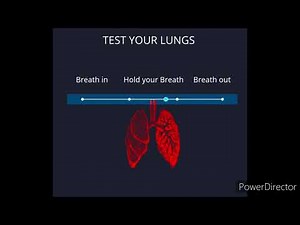Test your lungs capacity at home