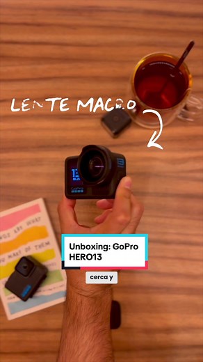 Unboxing de la GoPro HERO13 y sus increíbles lentes