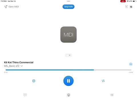 Kit Kat Thins Commercial (MIDI Player Cover) but the SoundFont sounds better
