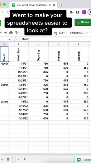 Beautify Your Spreadsheets with These Formatting Tips